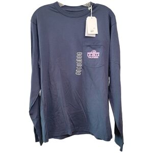 Surf Diva Men's Navy Long Sleeve T-shirt